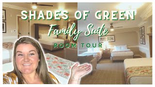 SHADES OF GREEN FAMILY SUITE ROOM TOUR: Full Walk Through & Suite Details | Price, Amenities & More!