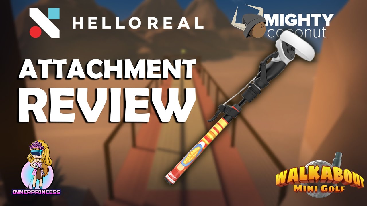 Testing the HelloReal Walkabout Mini Golf Grip To Putter Attachment