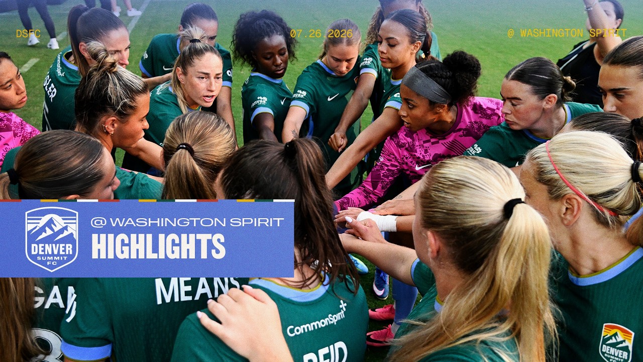 FULL HIGHLIGHTS | Denver Summit FC @ Washington Spirit (0-1)