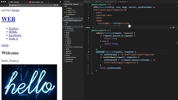Web4 - Express Session & Auth 6.5. 인증구현 - 로그인상태 UI를 반영 2