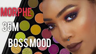 Morphe 35M Boss Mood Palette Makeup Tutorial