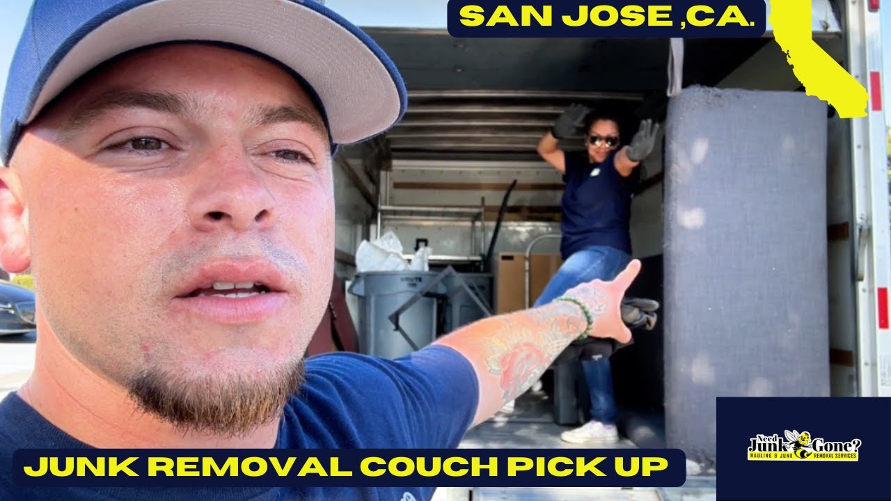 "San Jose,Ca.Couch Pick Up Service Junk Gone Hauling and Removal