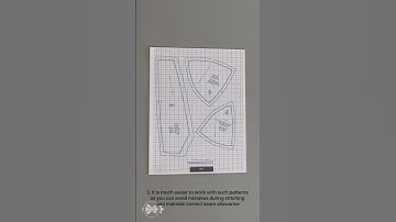 Main rules of adding seam sllowances to patterns
