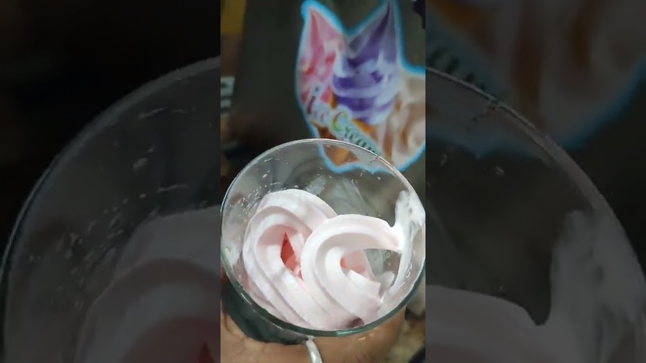 Berjaya table top soft ice cream machine.