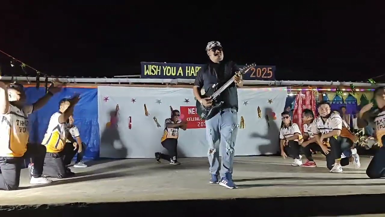 chandakaraj group dance in  new year celebration (2025 )in Tamaloo village