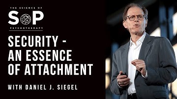 Dan Siegel talks about the importance of security in childhood and later life.