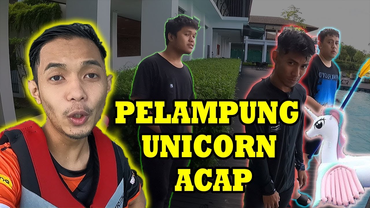 ASYRAF SAYANG PELAMPUNG UNICORN | RUSHDAN WAFA | ALLIF AIMAN | LUQKLY