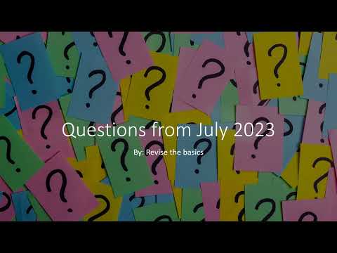 Questions from TOG