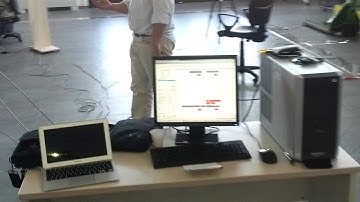 Ubisense indoor tracking