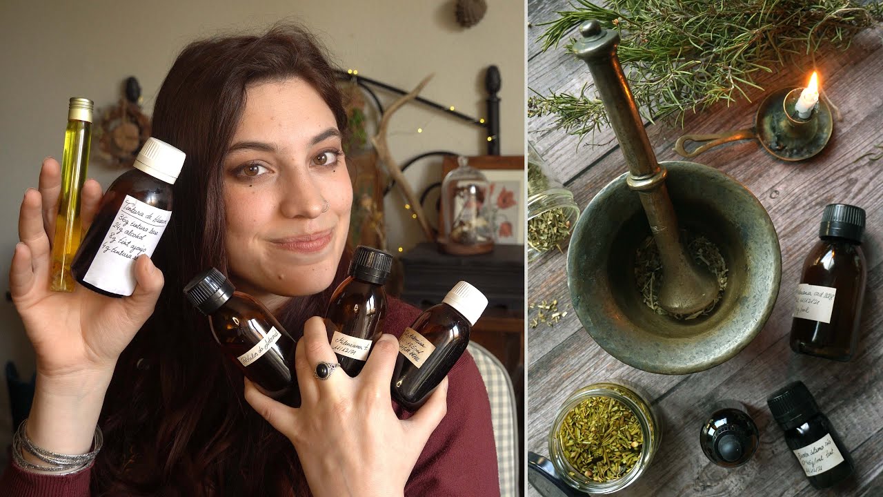 Cómo hacer TINTURAS de plantas medicinales🌿 ¿Cuáles uso yo? || Botica de la Bruja Verde I