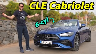 Open top, 6 cylinder: Mercedes CLE 450 Cabriolet driving REVIEW