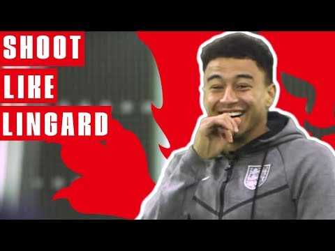 How To Shoot Like Lingard | Jesse Lingard Goal vs Panama | England