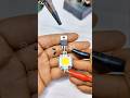 Touch switch from mosfet transistor and diode #touchswitch #transistor #mosfet #diode #ledlight #fyp