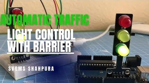 automatic traffic light project,Arduino project,science project, inspire award project,working model