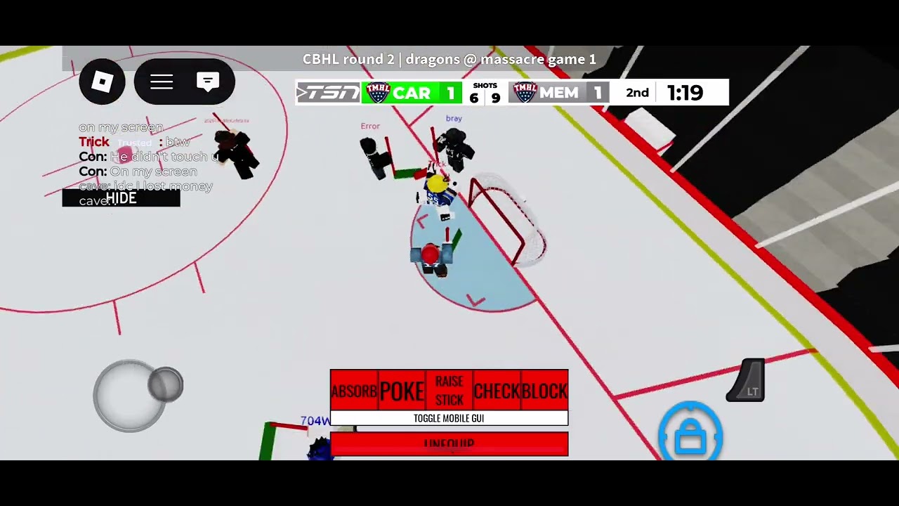 *No mic up* random cbhl playoff game