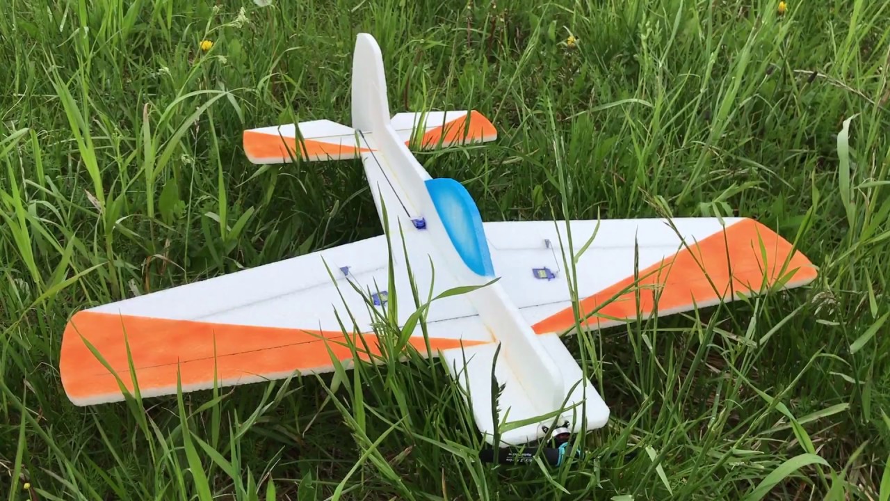 EPP foam yak55 model test flight