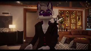 VRChat Wolf Fursona - Feature Showcase