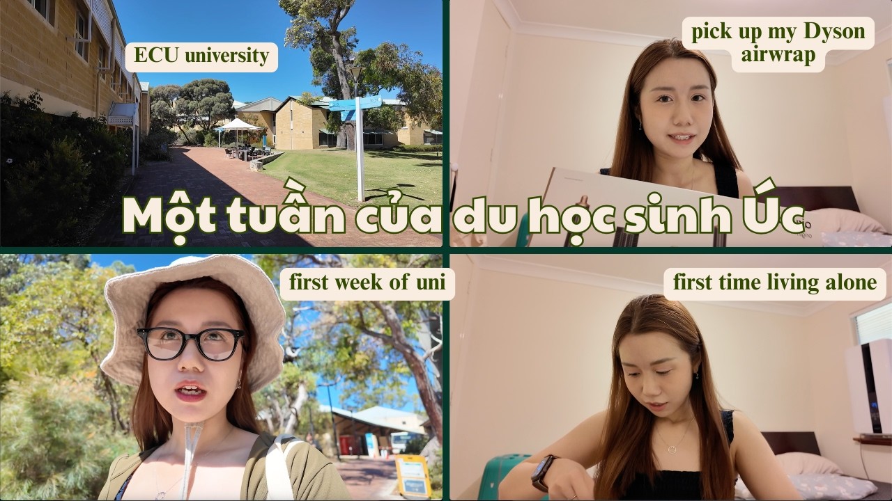 Một tuần của du học sinh Úc/ Perth Vlog