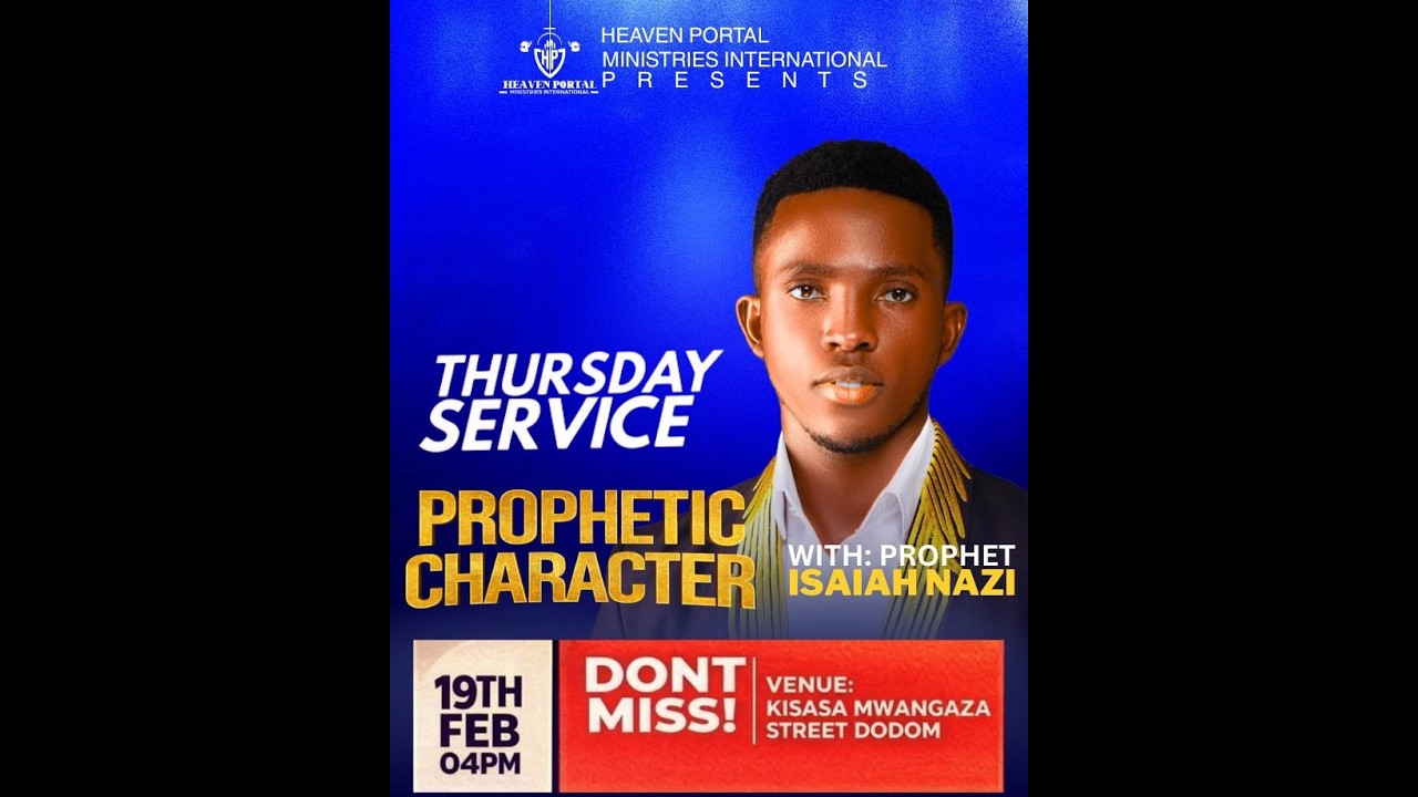 Prophetic character | Tabia za kinabii | Prophet Isaiah Nazi