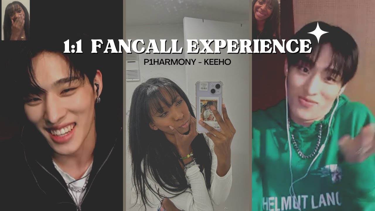 ⭐️ grwm + video fancall experience; keeho