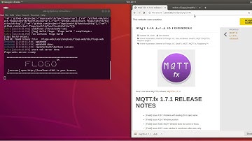 Flogo mqtt hello world