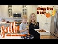 Kid ideas for fall crafts &amp; snacks +allergy free