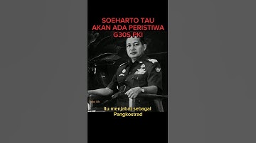 Soeharto knew there would be a G30S PKI incident #shorts #g30spki