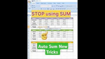 Excel Tricks and Tips || Excel shorts video || #exceltips #short #shortvideo