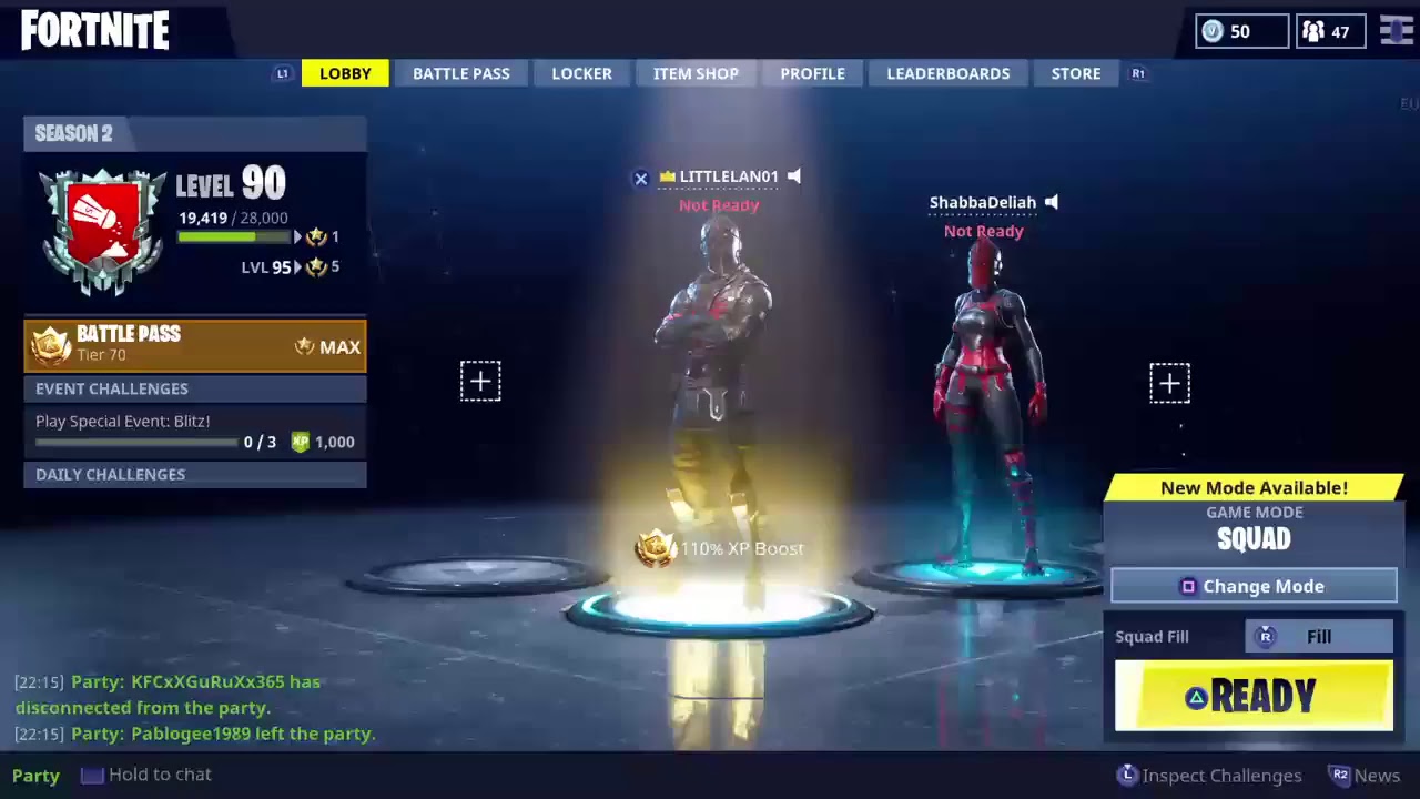 Fortnight *mini gun* hype grind to 100 - YouTube