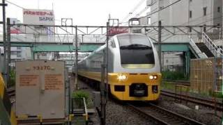 【HD】E653系 フレッシュひたち24号 柏到着