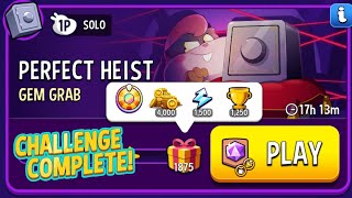 Perfect Heist Gem Grab Blow'em up Match Masters Solo Challenge Score 1875 10 Moves  screenshot 1