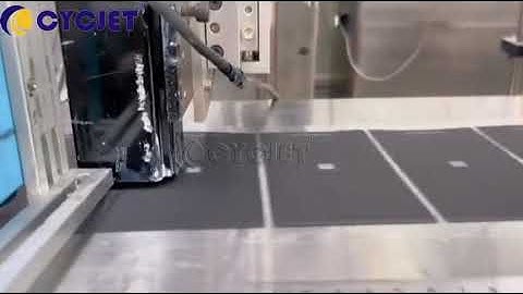 How to Print QR Code on Plastic Roll Film by CYCJET High resolution UV Inkjet Printing Machine