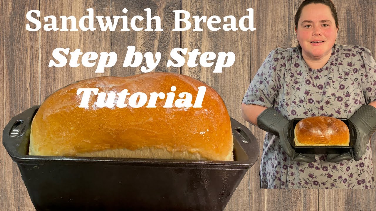 Easy Homemade Sandwich Bread, Recipe and Tutorial