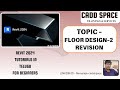 topic - creating floors  (revision) | floor command with examples in revit| creating desiged floors.