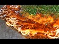 ASMR【広島グルメ】お好み焼きができるまで-そば肉玉子編