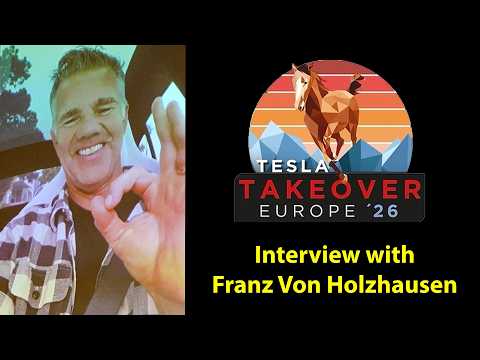 Interview with Franz Von Holzhausen and the Tesla Takeover event