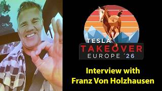Interview with Franz Von Holzhausen and the Tesla Takeover event