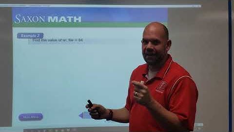 Lesson 04: Unknown numbers in multiplication and division (Saxon Math, Level 6)