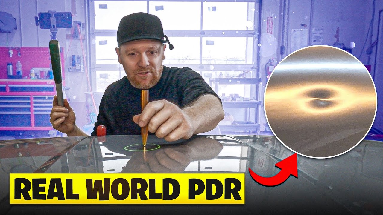 He Fixed This Deep Dent in 20 Minutes and Taught Me Everything (PDR Masterclass)