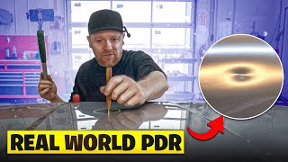 He Fixed This Deep Dent in 20 Minutes and Taught Me Everything (PDR Masterclass)