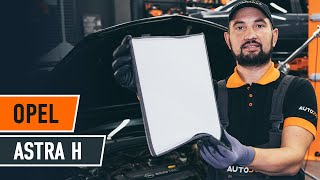 Come sostituire filtro antipolline su OPEL ASTRA H Sedan [VIDEO TUTORIAL DI AUTODOC]