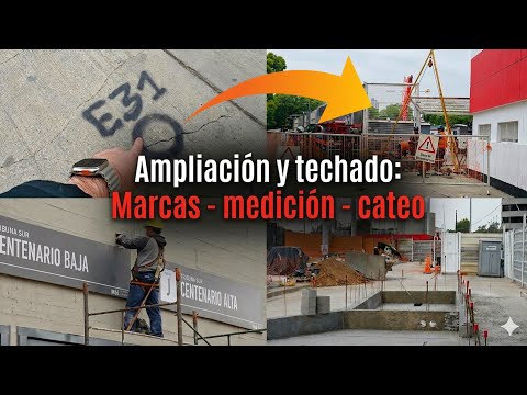 🏗🏟¿Las marcas nos permiten ver la distancia de las columnas? + ¡Medición de suelo en Centenario! 🚧