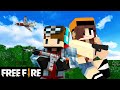 KITA MEMBUAT FREE FIRE JADI REALISTIS DIMAINKAN DI MINECRAFT !