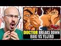 DOCTOR Breaks Down BAKI HANMA vs YUJIRO HANMA | FIGHT INJURIES