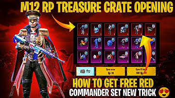 C2S6 M12 RP CRATE OPENING | NEW M12 RP CRATE OPENING TIPS | HOW TO GET FREE RED COMMANDER SET