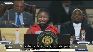 Naledi Chirwa reveals how Ramaphosa is succumbing to bullying