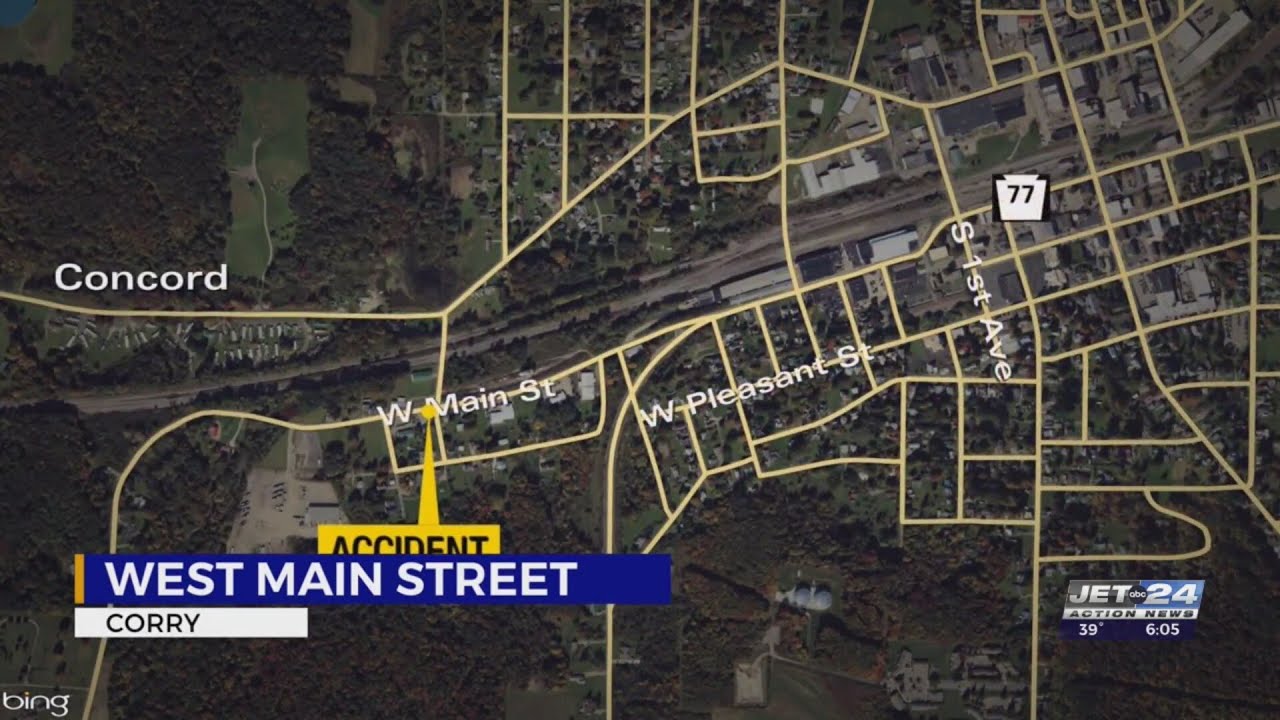 Two dead, one injured after singlecar accident in Corry overnight