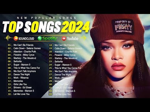 Taylor Swift, Rihanna, Selena Gomez, The Weeknd, Miley Cyrus, Adele, Dua Lipa 💖💖Top Hits 2024 #14