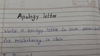 Surat Permohonan Maaf//Surat permohonan maaf kepada kepala sekolah karena berperilaku buruk di ke...