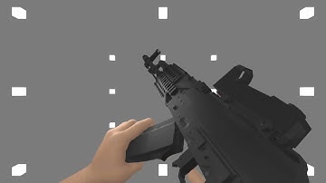Ak-101 Reload animation (Blender)